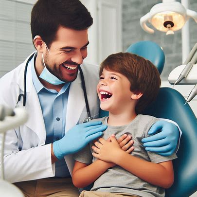 dentist and autism patient